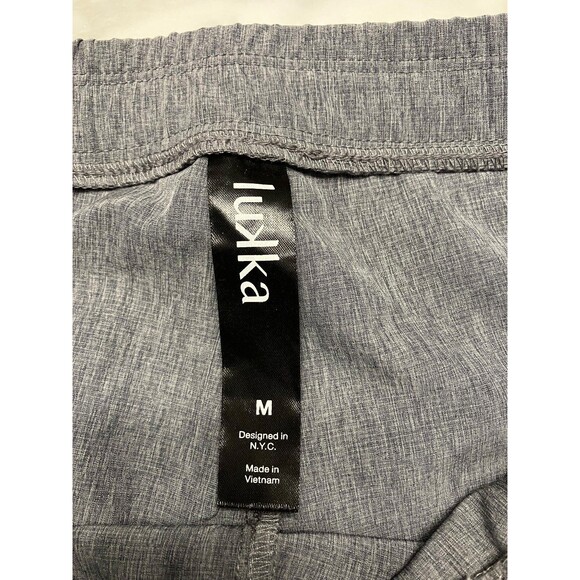 Lukka Lightweight Womens Gray Pull On Athleisure Casual Pants Size Medium - Picture 2 of 8
